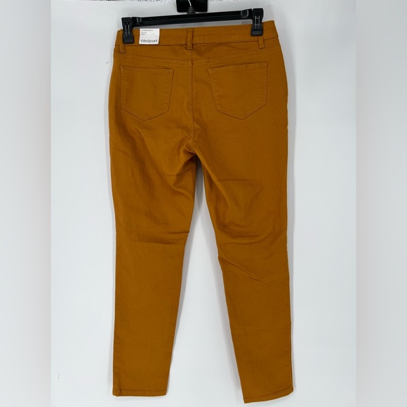 WESTPORT SKINNY MID‎ RISE SIGNATURE GOLD JEANS - Picture 4 of 12
